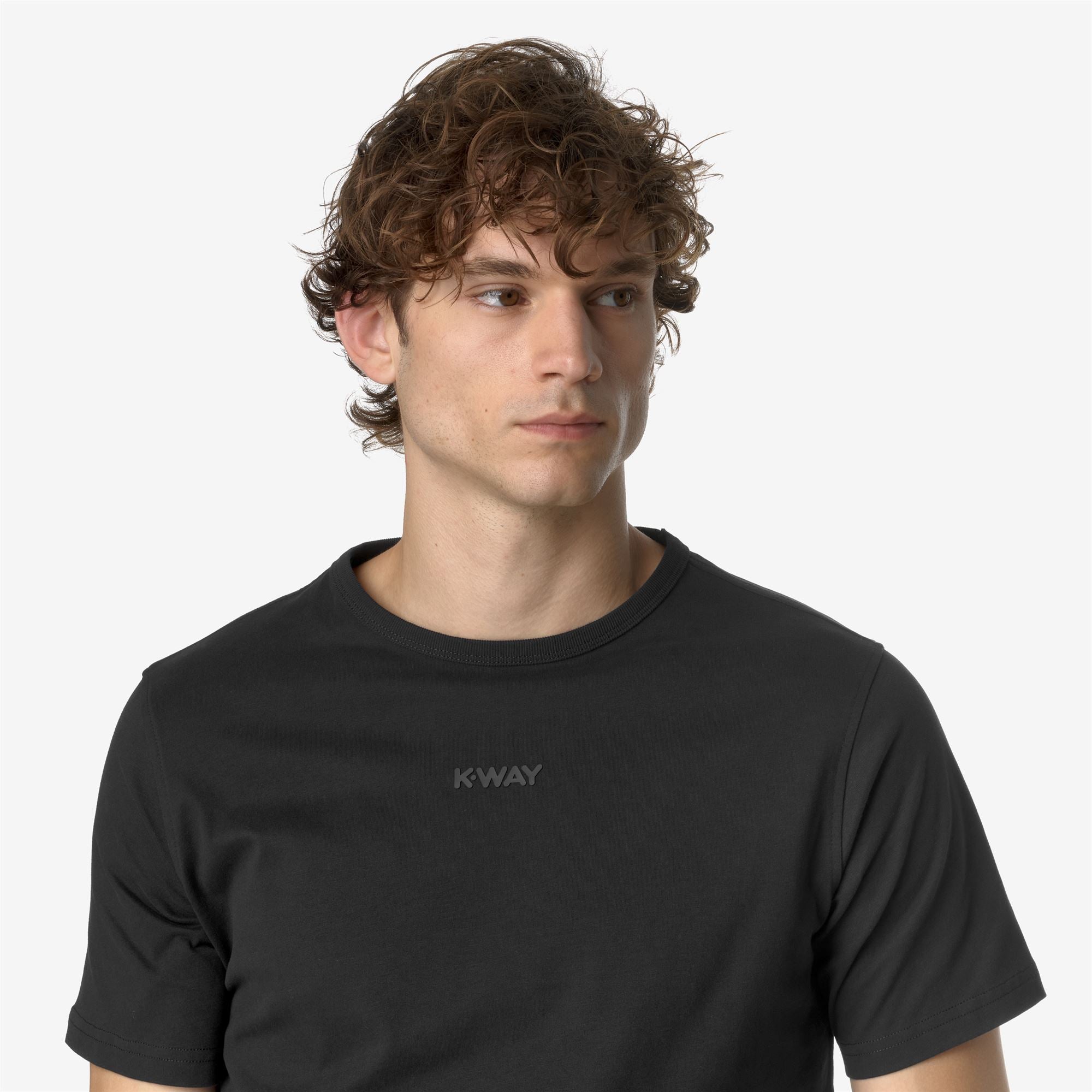 T-Shirts & Top_MAN_ODOM JS PEACH LETTERING_T-Shirt_Black Pure - Commercial 7