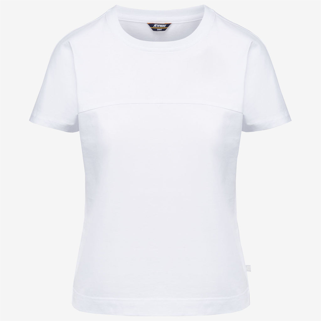 T-Shirts & Top_WOMAN_GIZELLE_T-Shirt_White - Commercial 1
