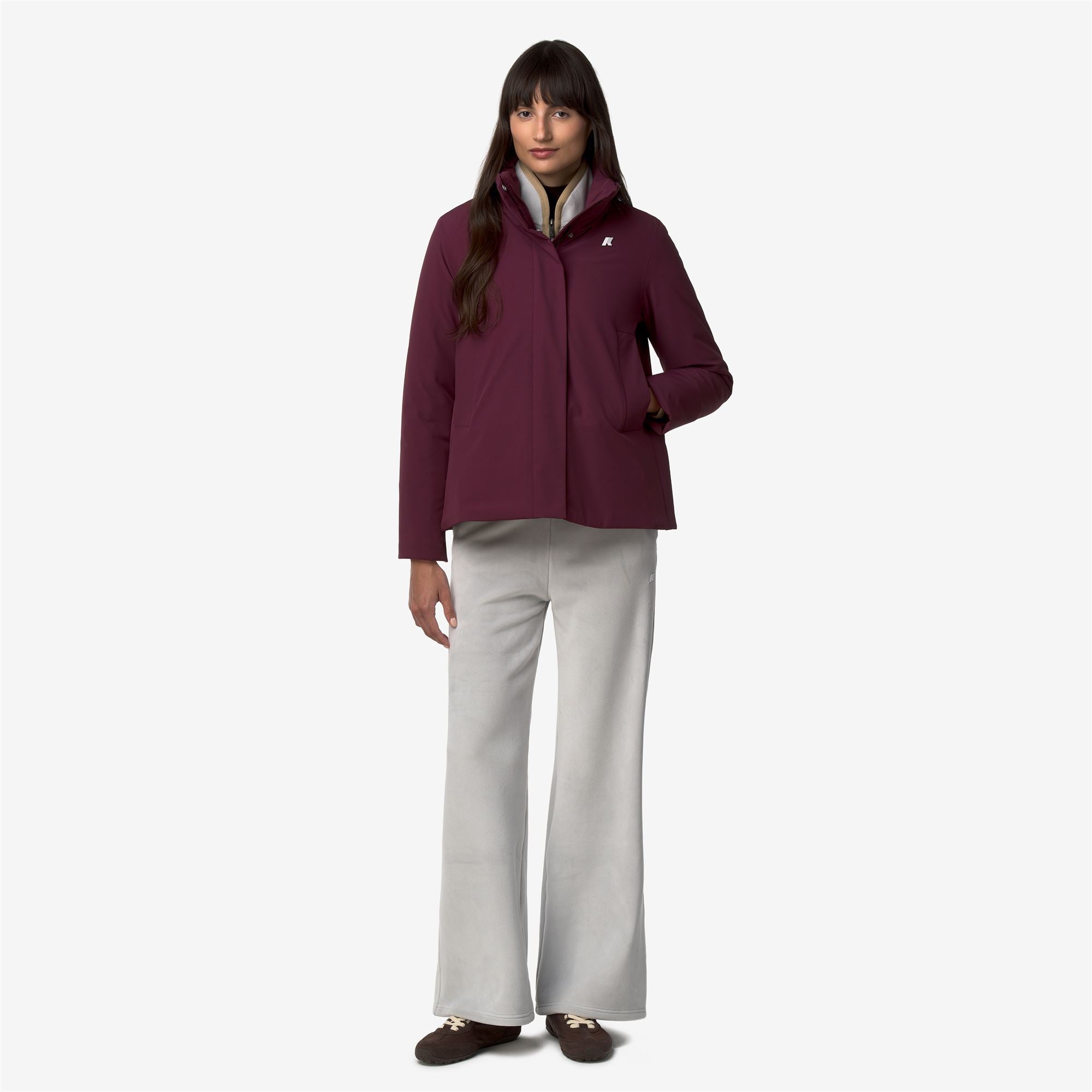 Jackets_Woman_MARLETTE ST WARM_Short_Violet Mauve Wine - Commercial 7