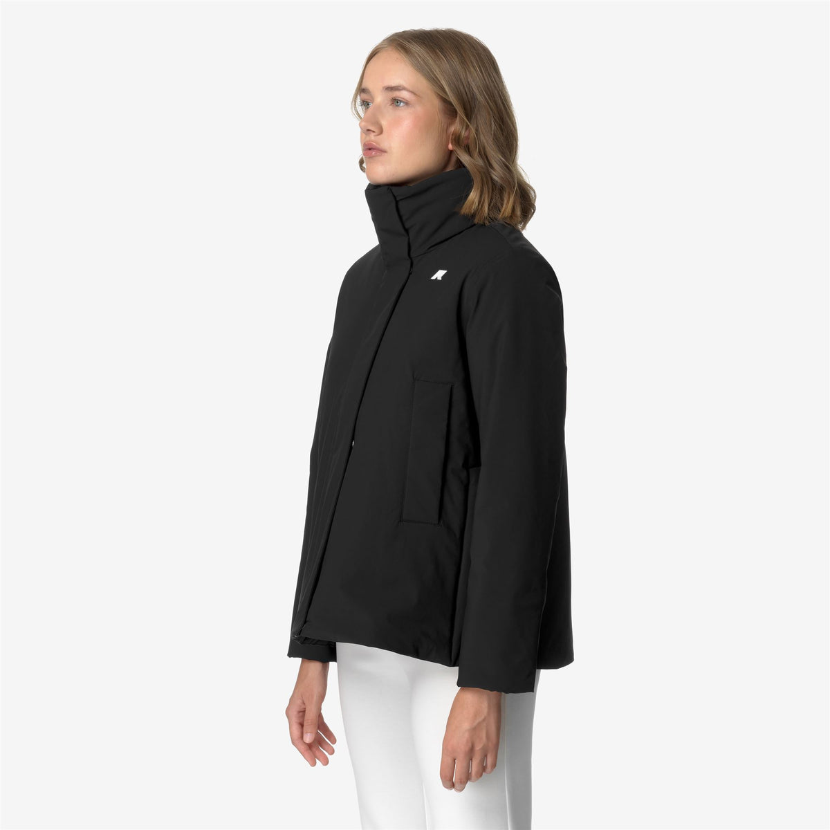 Jackets_WOMAN_MARLETTE ST WARM_Short_Black Pure - Commercial 5