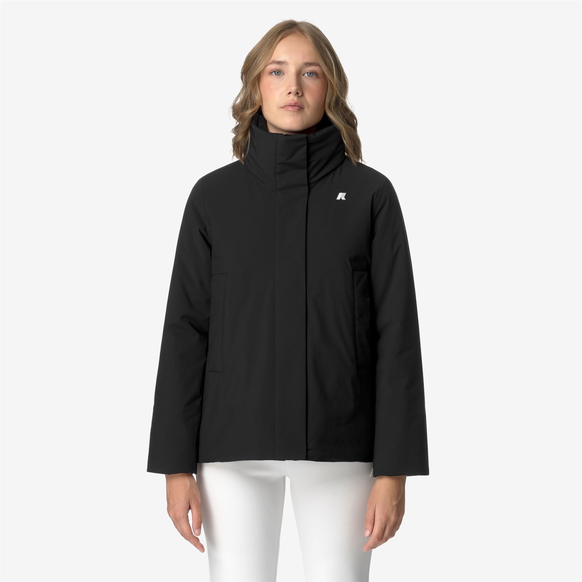 Jackets_WOMAN_MARLETTE ST WARM_Short_Black Pure - Commercial 4
