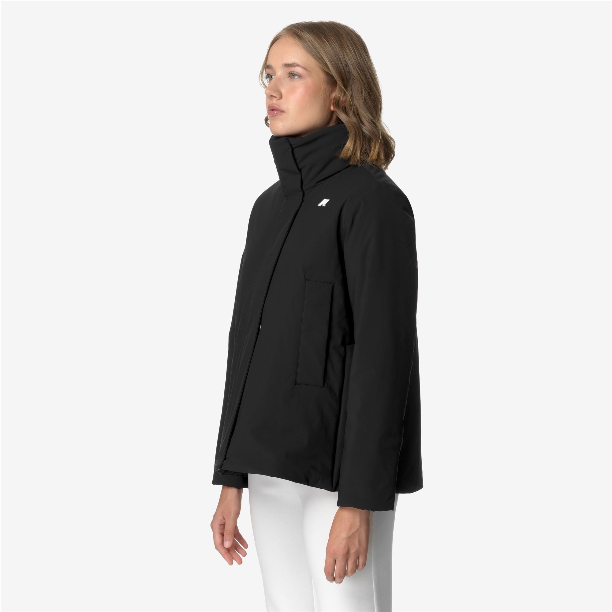 Jackets_WOMAN_MARLETTE ST WARM_Short_Black Pure - Commercial 5