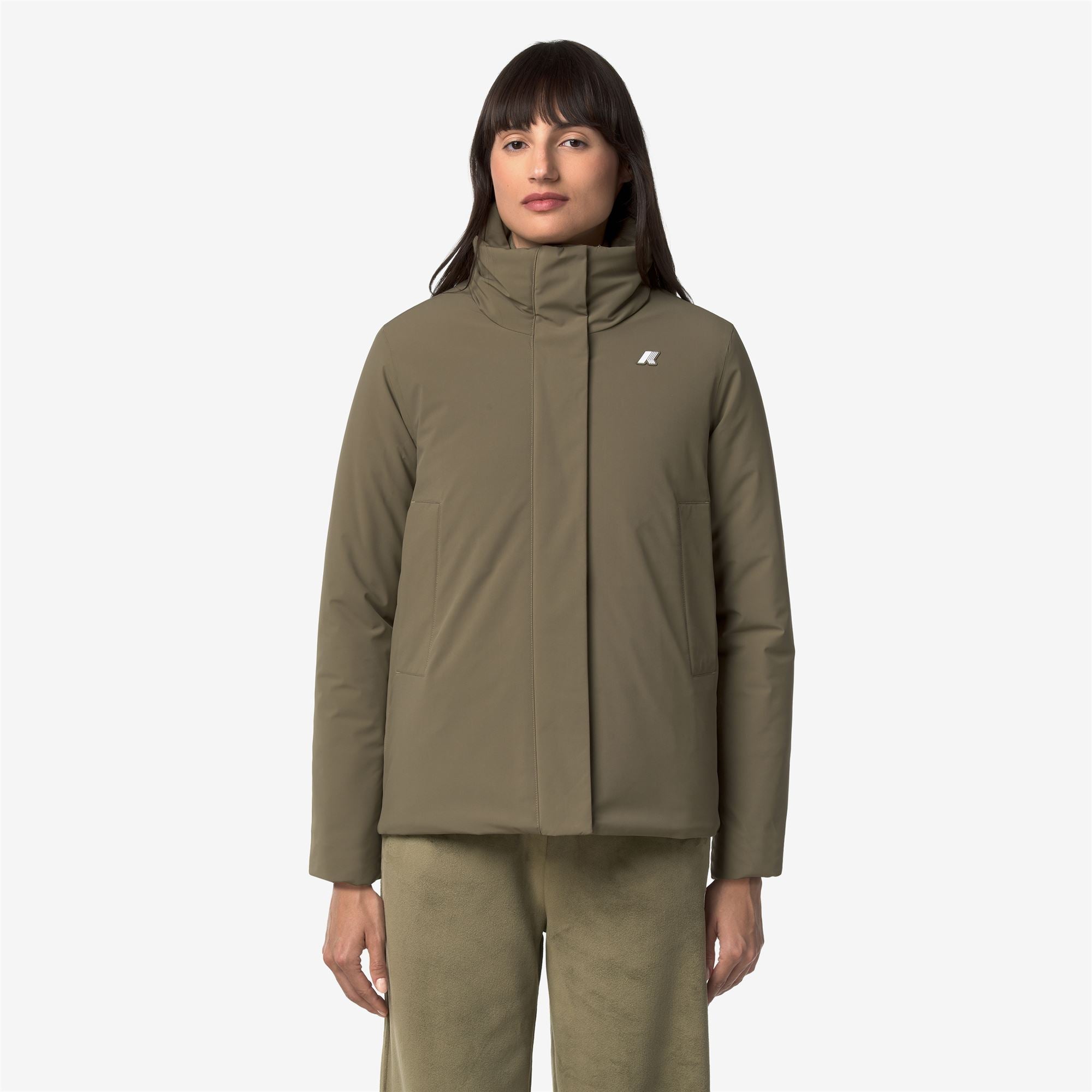Jackets_Woman_MARLETTE ST WARM_Short_Green Army - Commercial 4
