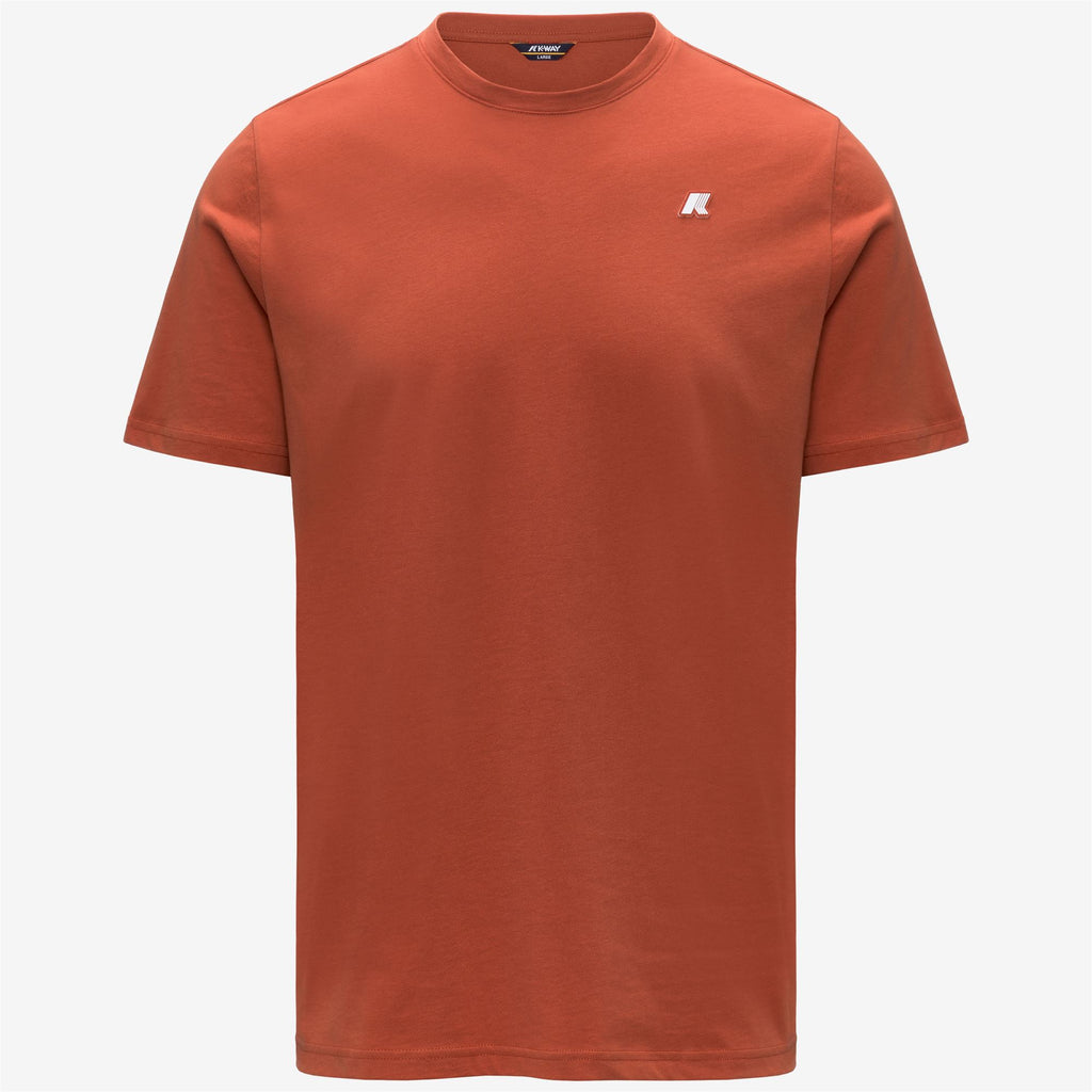 T-Shirts & Top_Man_ODOM SLIM JERSEY_T-Shirt_Orange Brownish - Commercial 1