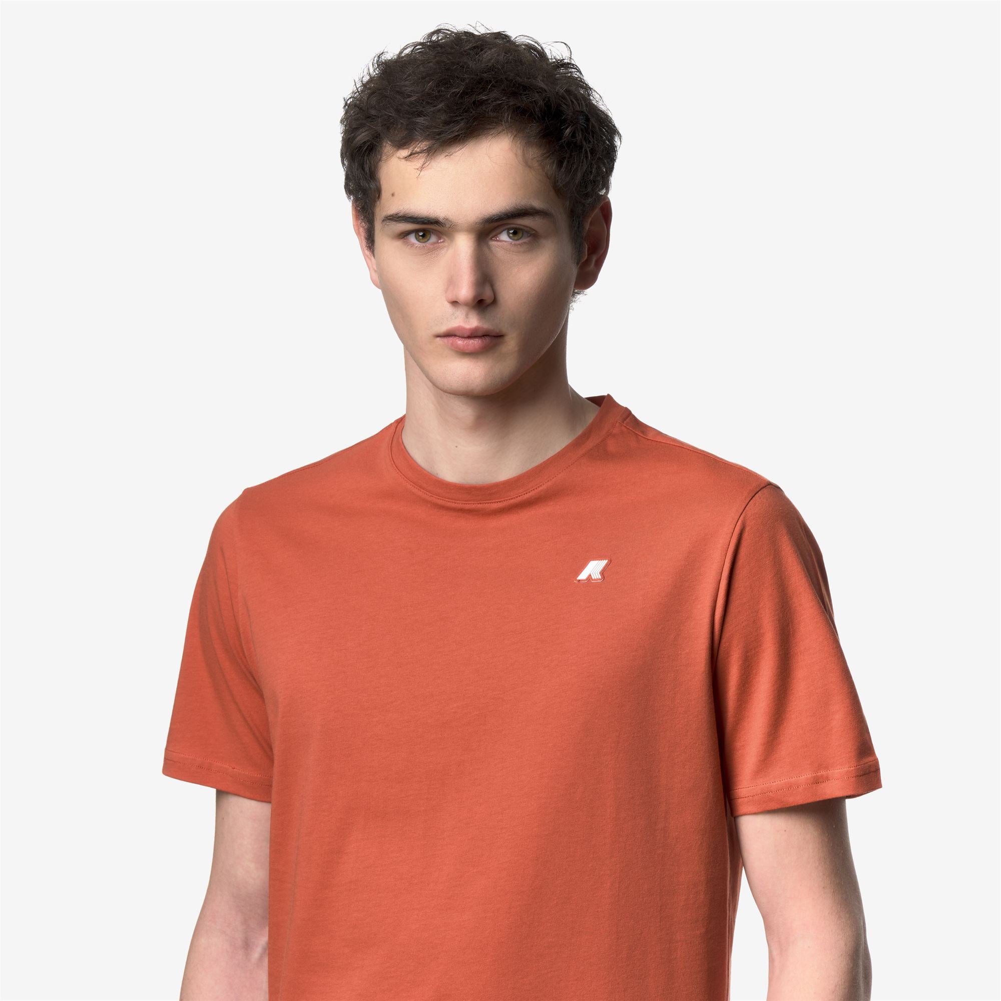 T-Shirts & Top_Man_ODOM SLIM JERSEY_T-Shirt_Orange Brownish - Commercial 7