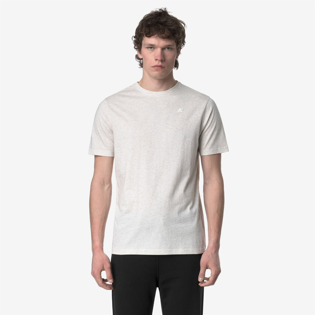 T-Shirts & Top_MAN_ODOM JERSEY_T-Shirt_White Bleached Mel - Commercial 4