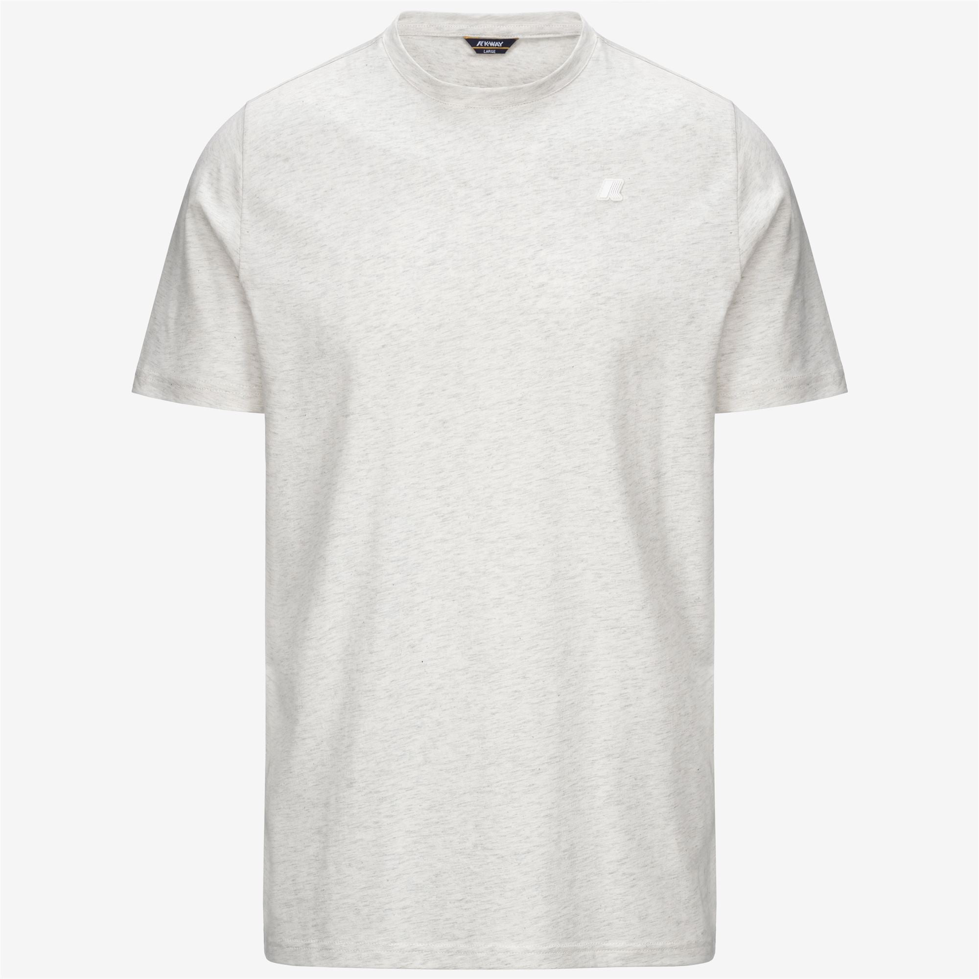 T-Shirts & Top_MAN_ODOM JERSEY_T-Shirt_White Bleached Mel - Commercial 1