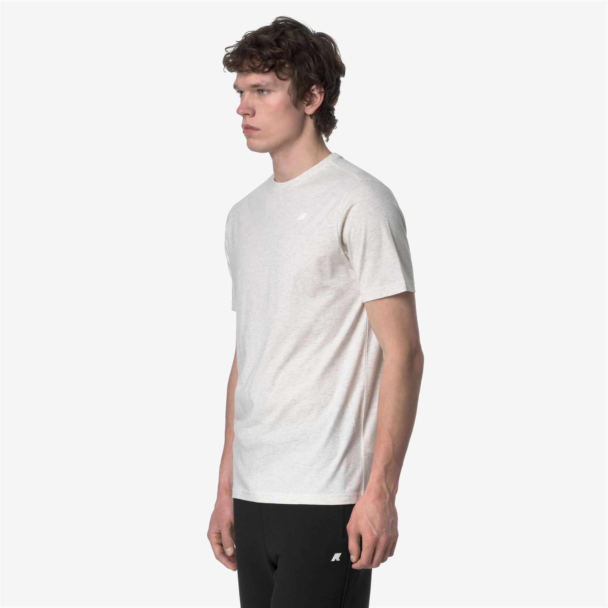 T-Shirts & Top_MAN_ODOM JERSEY_T-Shirt_White Bleached Mel - Commercial 5