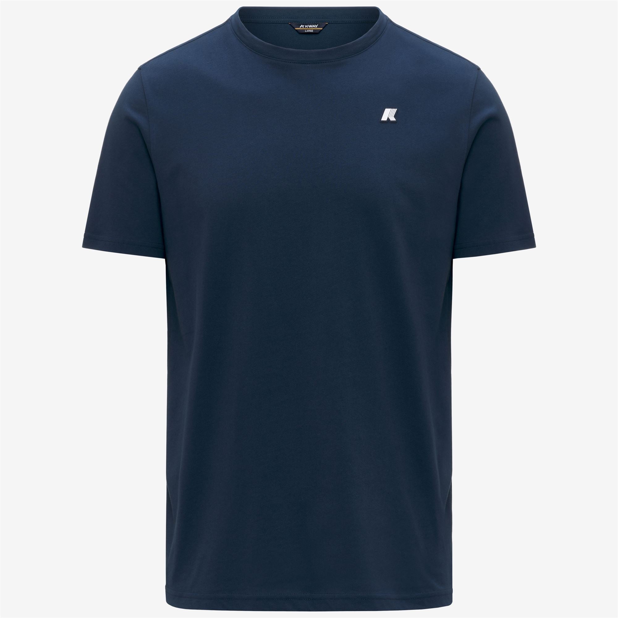 T-Shirts & Top_Man_ODOM SLIM JERSEY_T-Shirt_Blue Insignia - Commercial 1