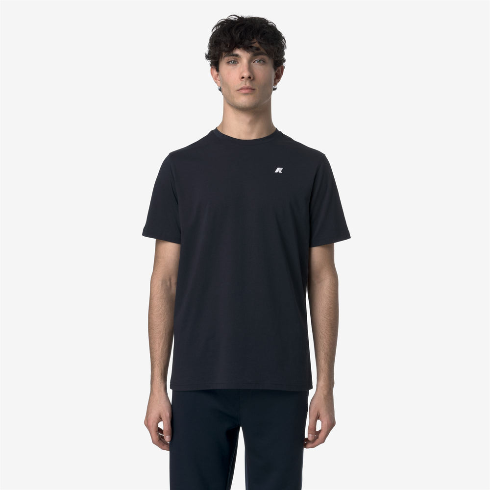 Deep Blue Men's Slim Fit T-Shirt for Everyday Wear 02