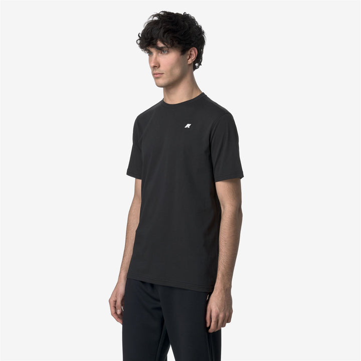 Black Grey Men's Slim Fit Cotton T-Shirt for Everyday Wear 2