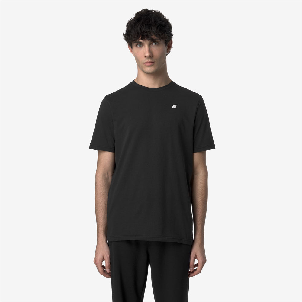 Black Grey Men's Slim Fit Cotton T-Shirt for Everyday Wear 02