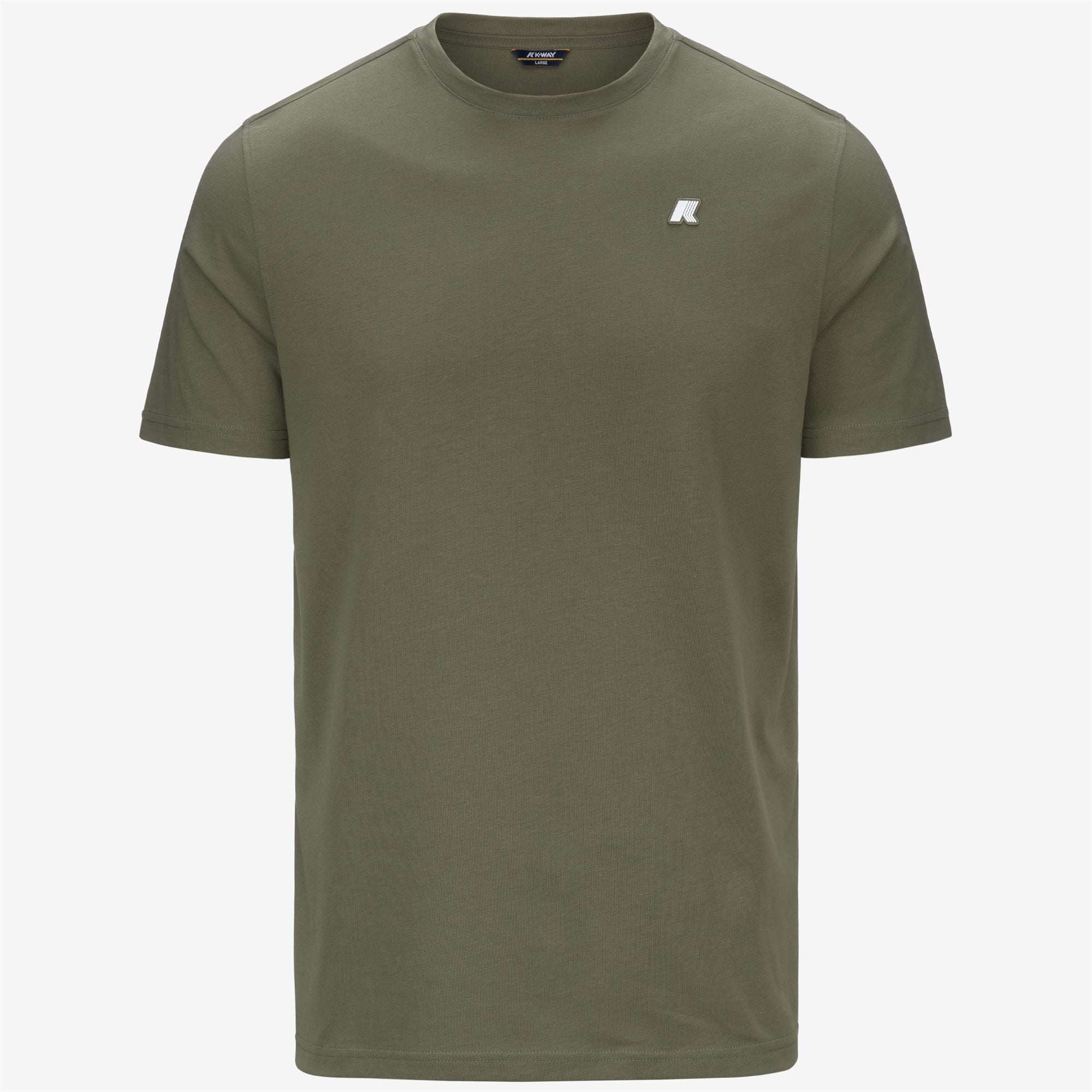T-Shirts & Top_MAN_ODOM JERSEY_T-Shirt_Green Lichen - Commercial 1