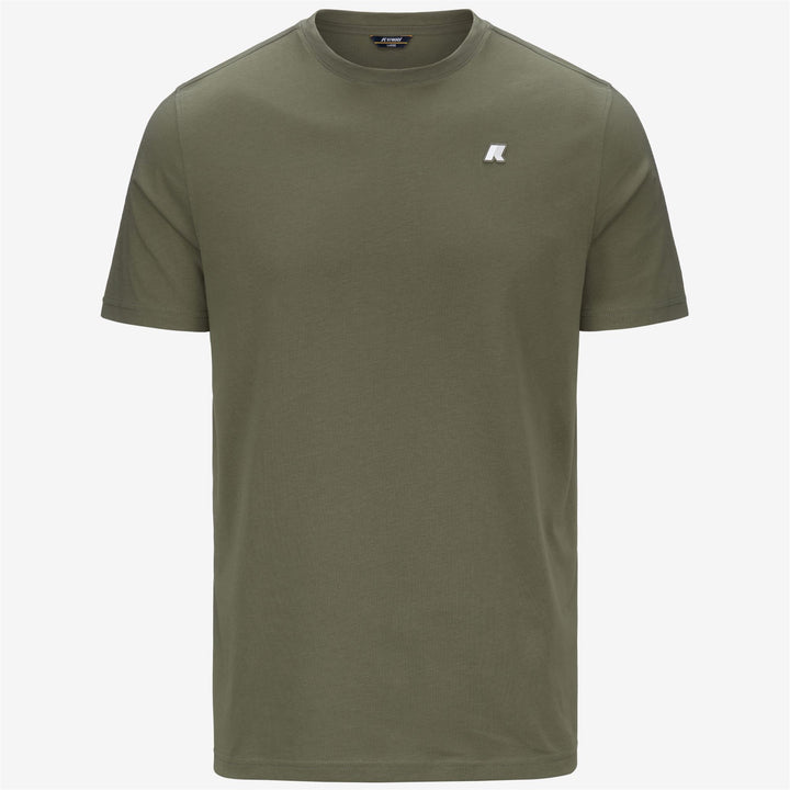 Lichen Green Men's Slim Fit Cotton T-Shirt for Everyday Wear 5