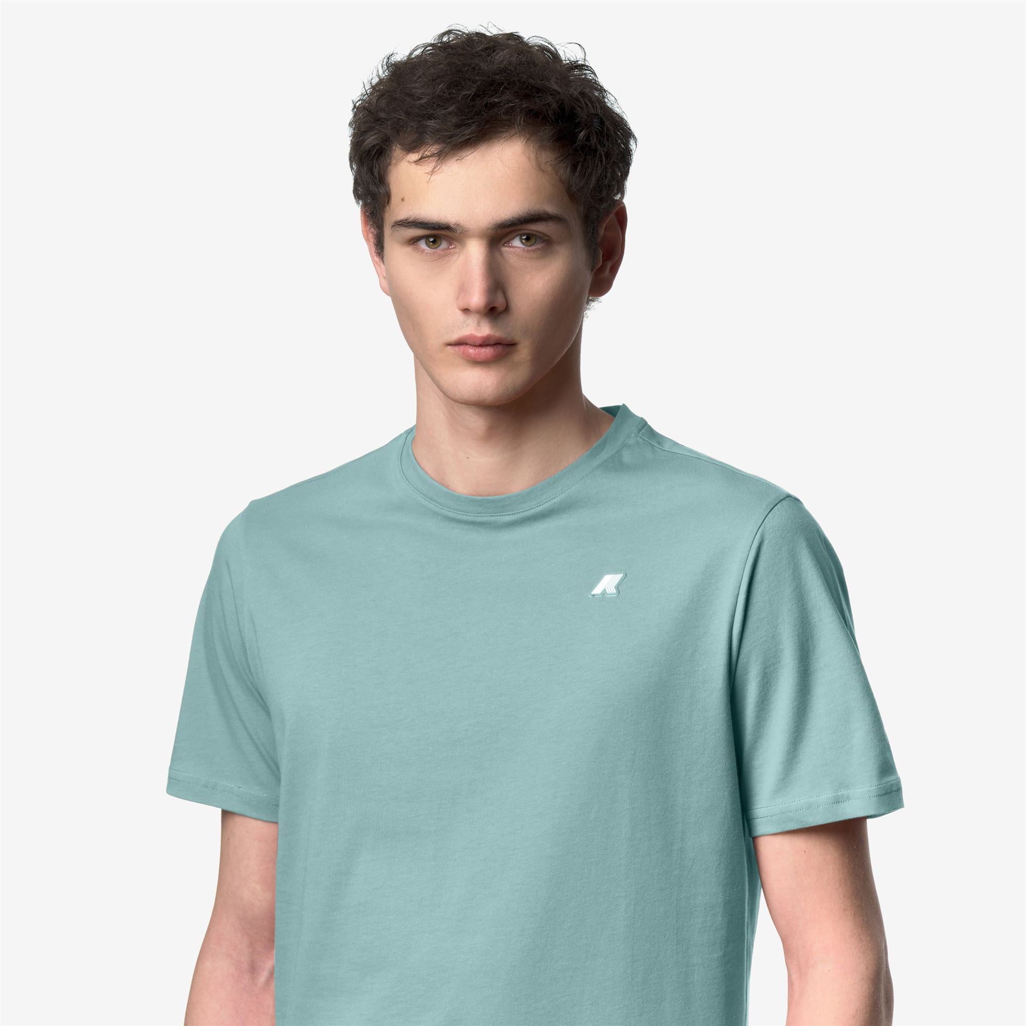 T-Shirts & Top_Man_ODOM SLIM JERSEY_T-Shirt_Green Mine - Commercial 7