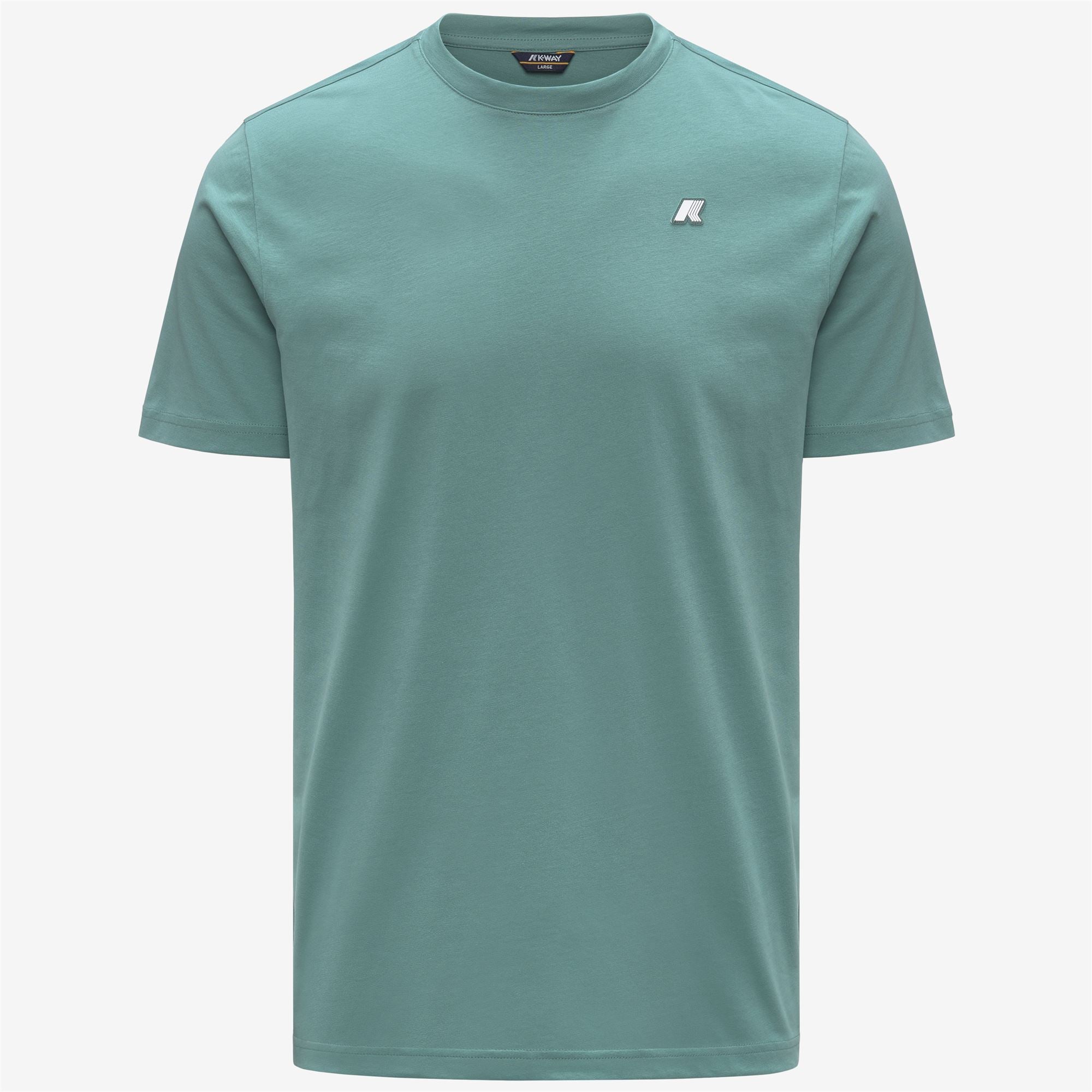 T-Shirts & Top_Man_ODOM SLIM JERSEY_T-Shirt_Green Mine - Commercial 1