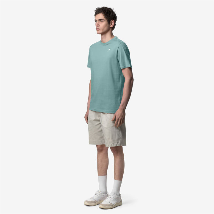 ODOM JERSEY SLIM T-Shirt & Top T-Shirt Uomo Green Mine 2