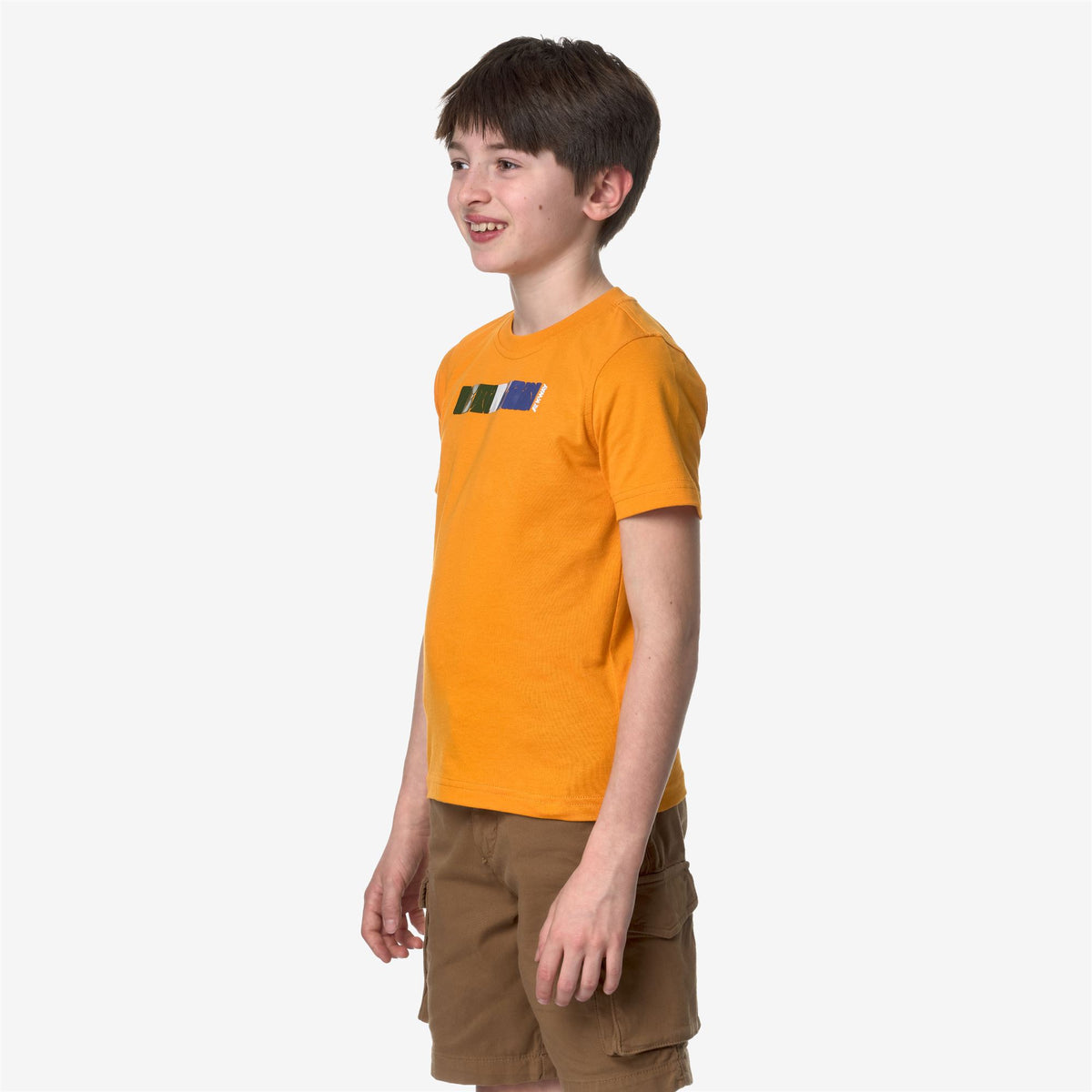 T-Shirts & Top_Boy_P. ODOM 70S RAIN_T-Shirt_Orange Md - Commercial 5