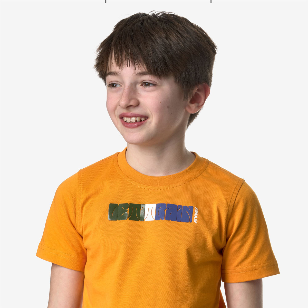 T-Shirts & Top_Boy_P. ODOM 70S RAIN_T-Shirt_Orange Md - Commercial 7
