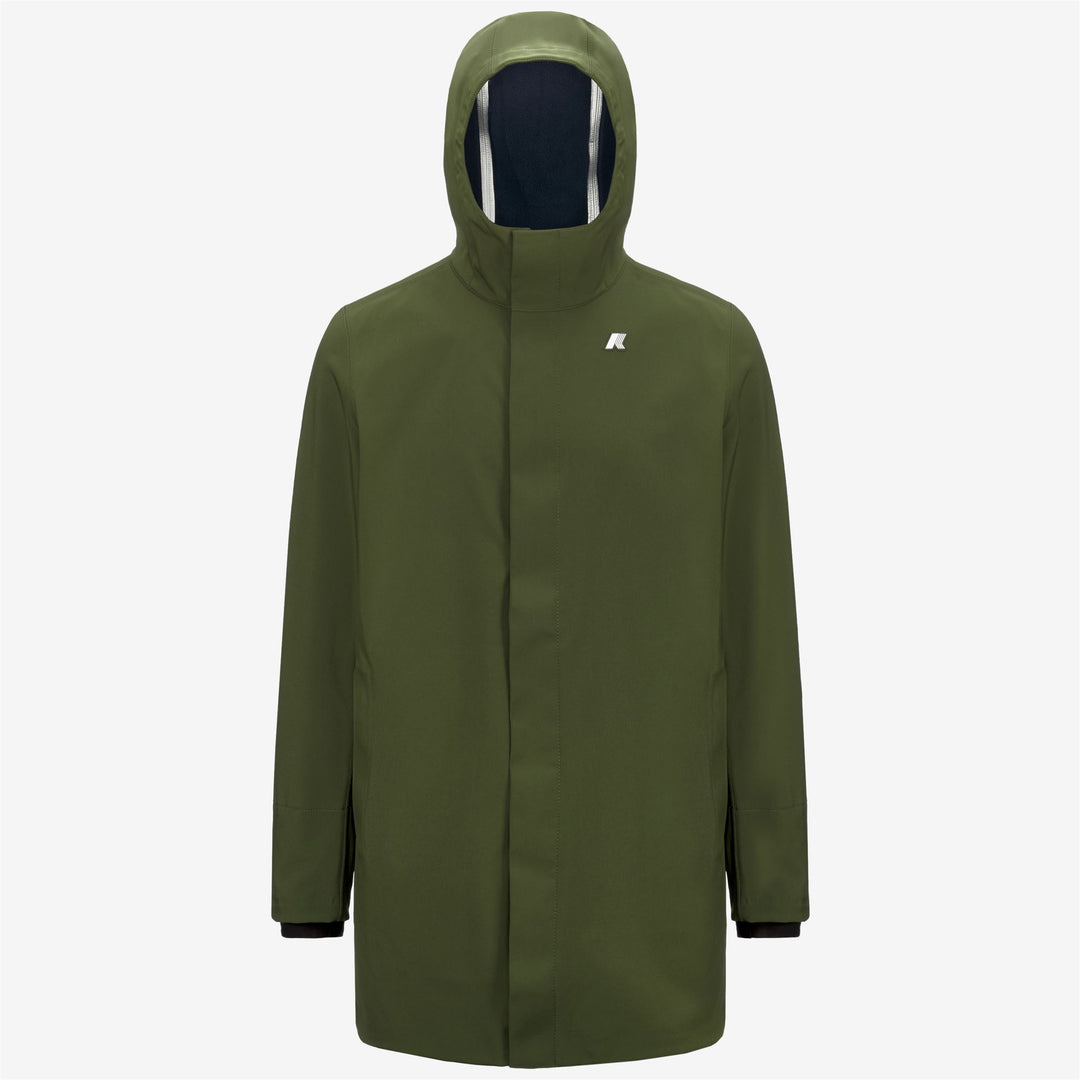 Jackets Uomo MARLYN BONDED Medio GREEN C-BLUE D