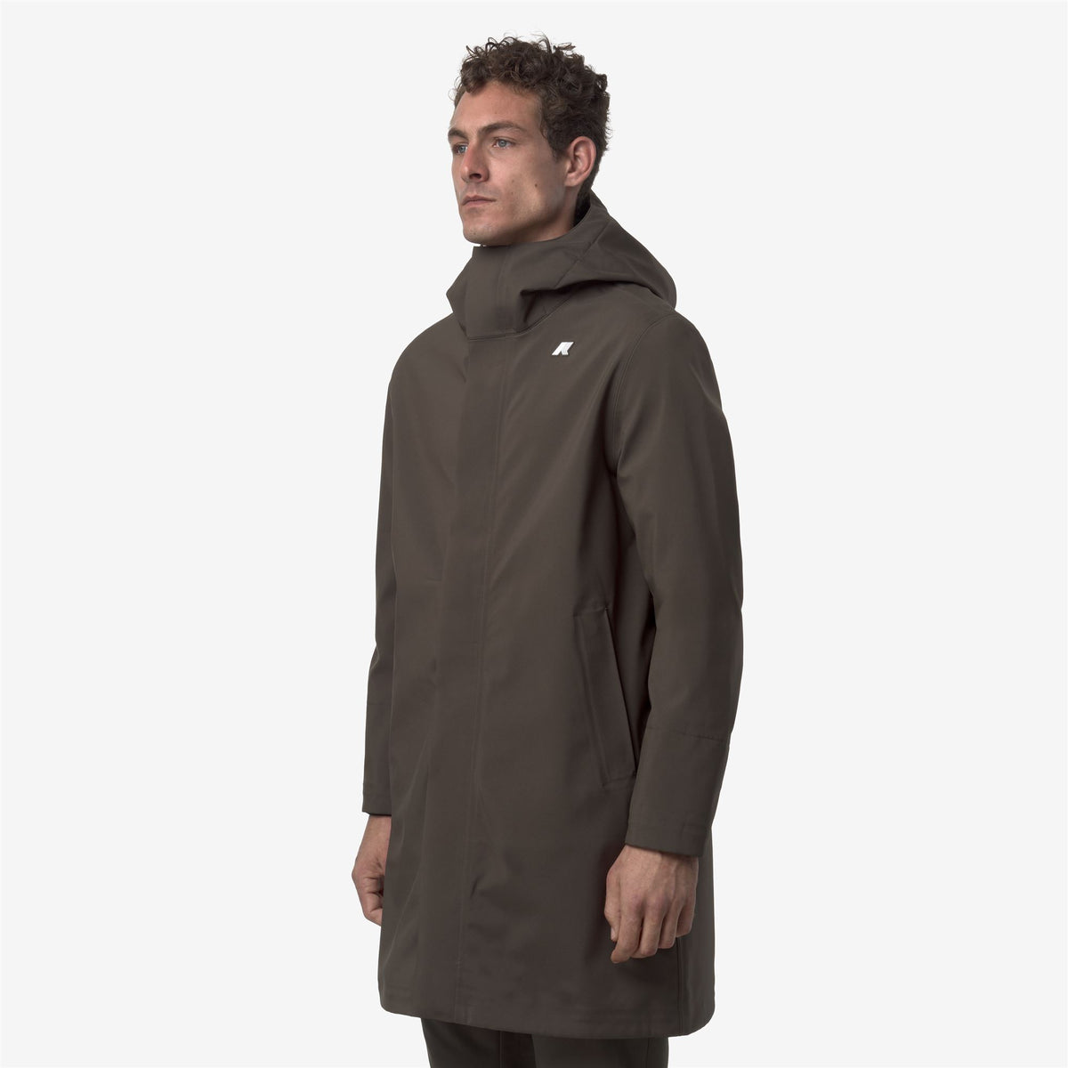 Jackets_MAN_THOMAS BONDED_Long_Black Olive - Blue Depth - Commercial 5