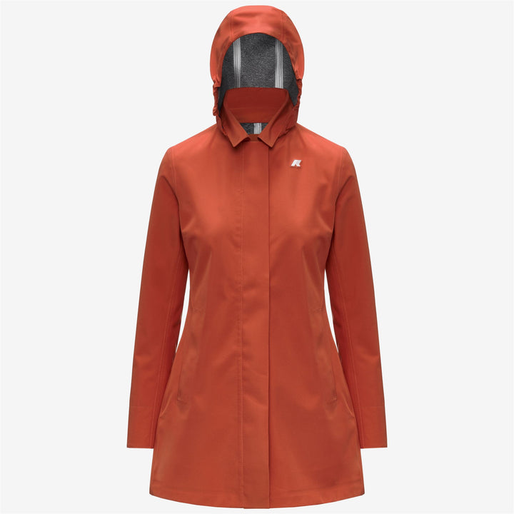 MATHY BONDED JERSEY - Jackets - Mid - Woman - ORANGE BROWNISH 1