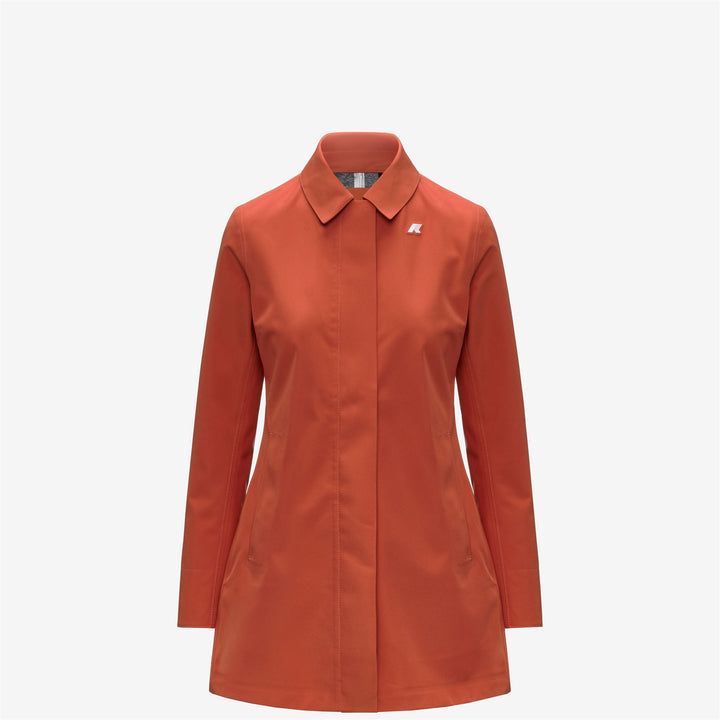 MATHY BONDED JERSEY - Jackets - Mid - Woman - ORANGE BROWNISH 2