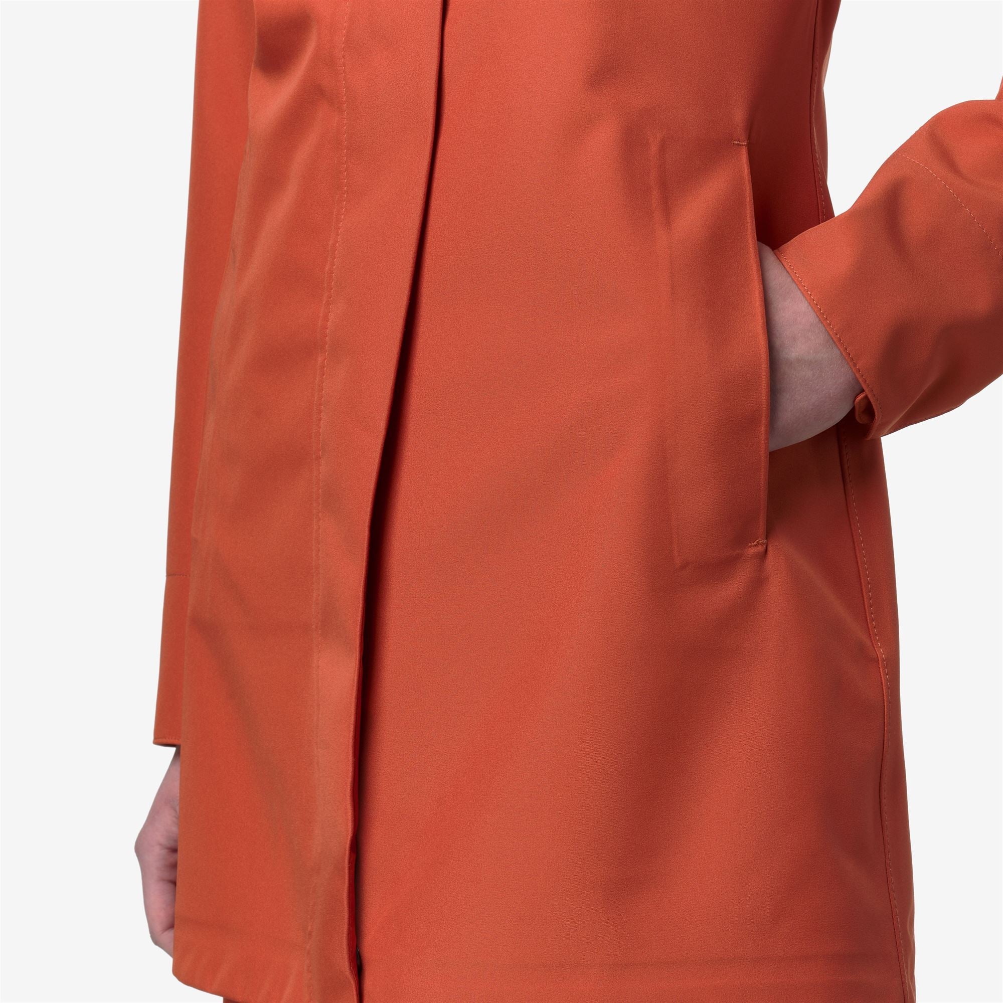 Jackets_Woman_MATHY BONDED JERSEY_Mid_Orange Brownish - Commercial 7