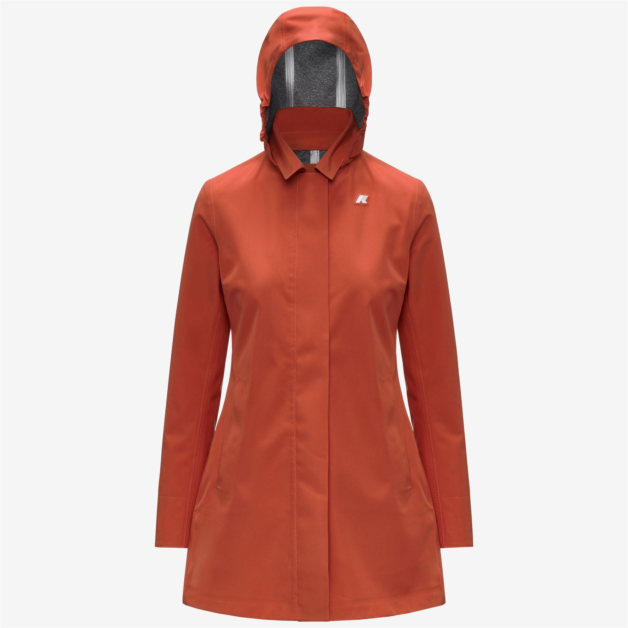 Jackets_Woman_MATHY BONDED JERSEY_Mid_Orange Brownish - Commercial 1