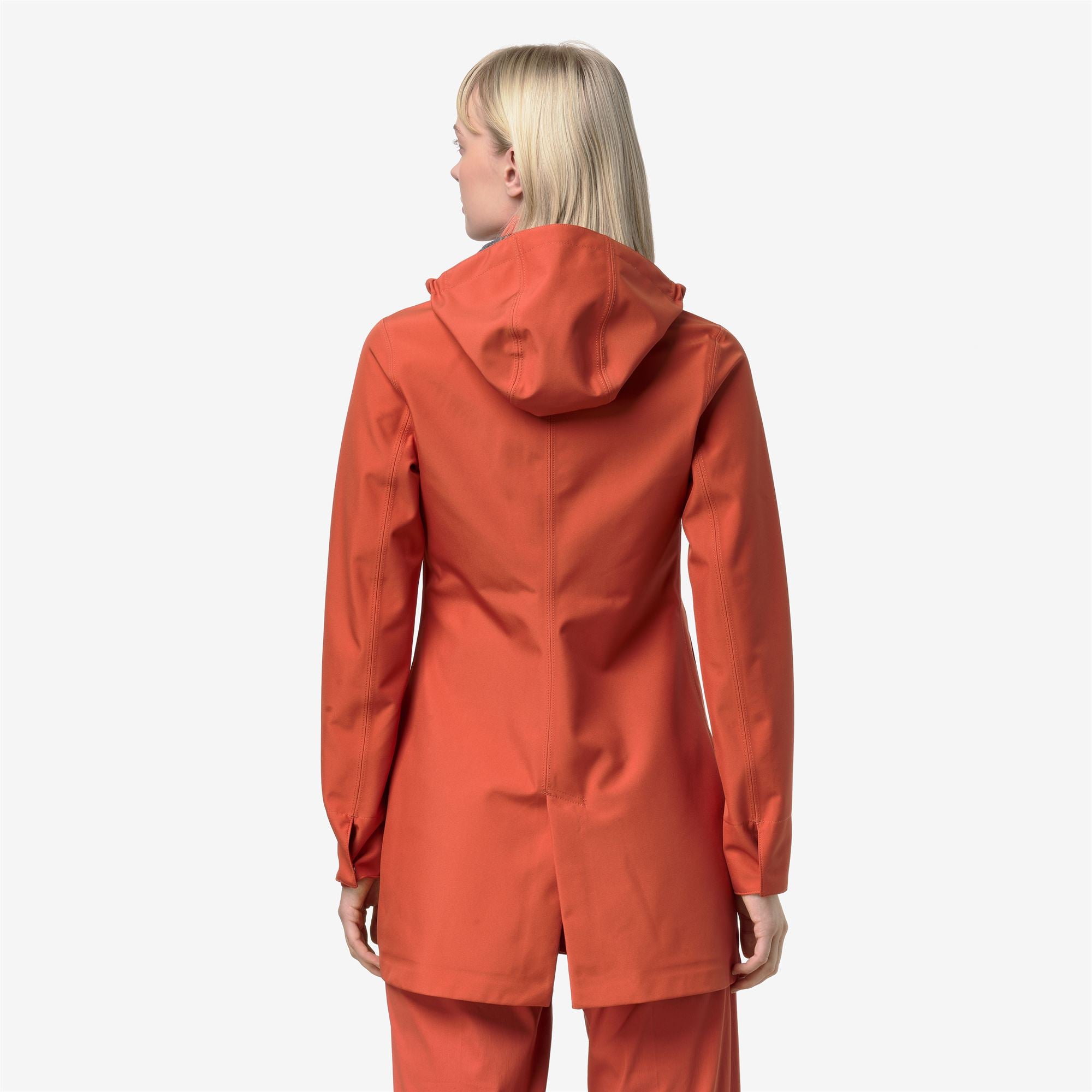 Jackets_Woman_MATHY BONDED JERSEY_Mid_Orange Brownish - Commercial 6