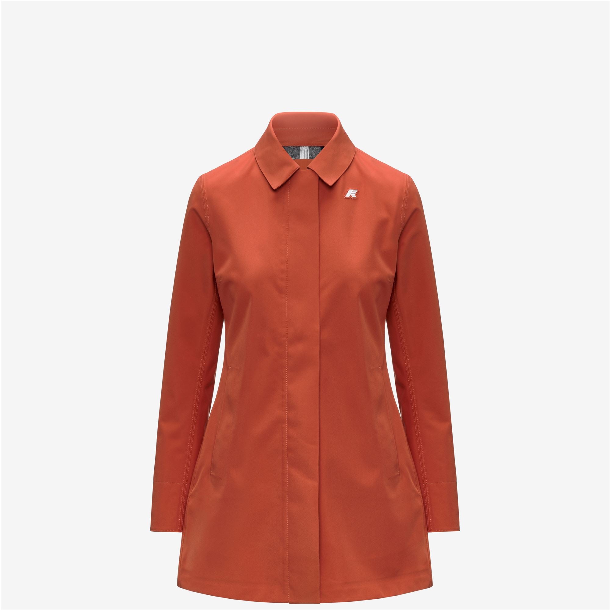Jackets_Woman_MATHY BONDED JERSEY_Mid_Orange Brownish - Commercial 2