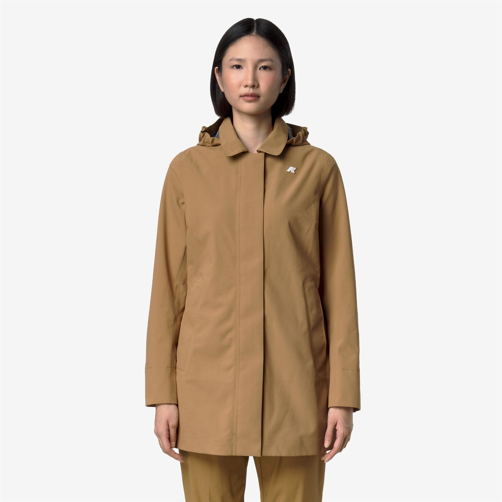 Jackets_Woman_MATHY BONDED JERSEY_Mid_Brown Bistre - Commercial 4