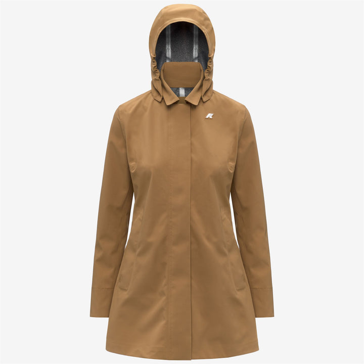 MATHY BONDED JERSEY - Jackets - Mid - Woman - BROWN BISTRE 1
