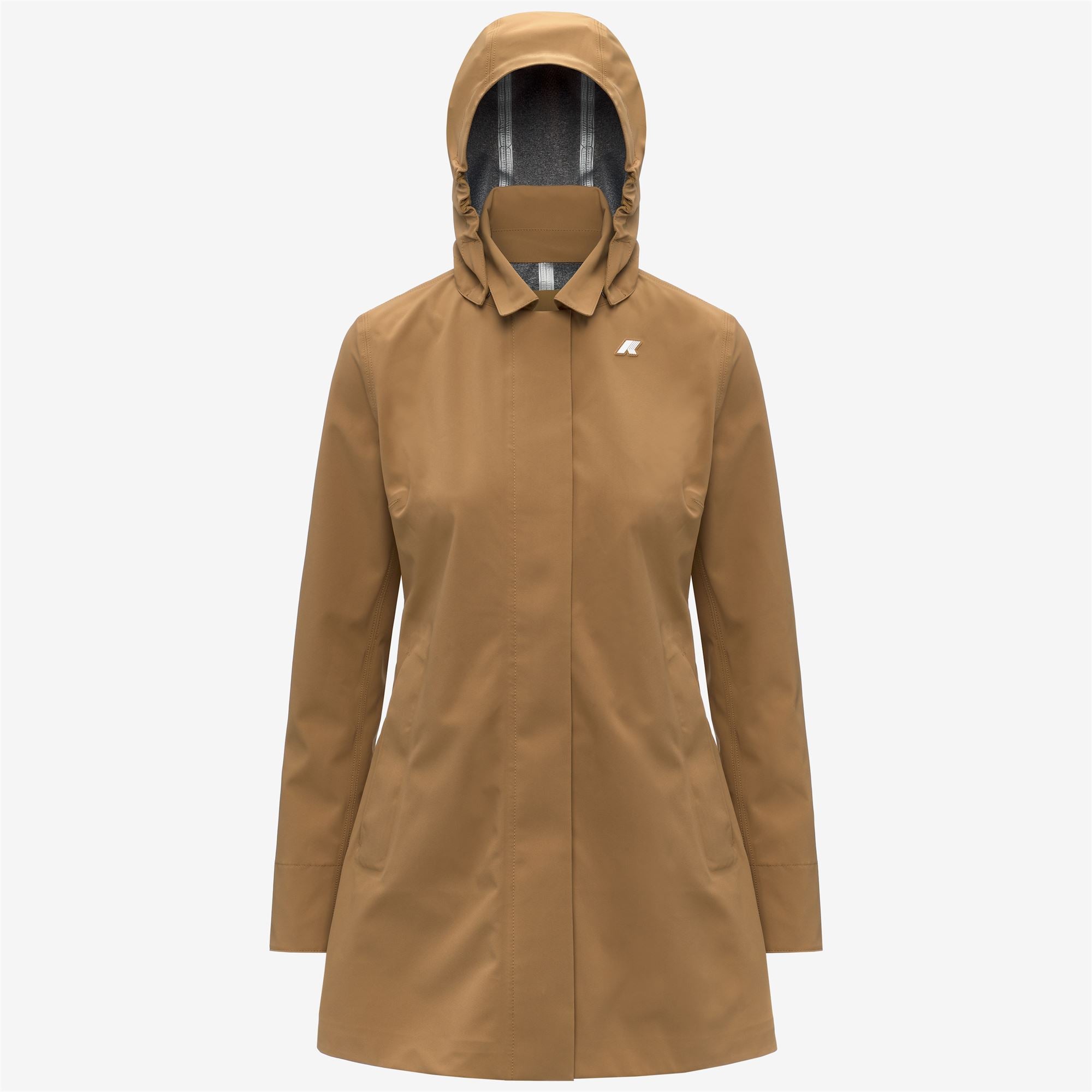 Jackets_Woman_MATHY BONDED JERSEY_Mid_Brown Bistre - Commercial 1