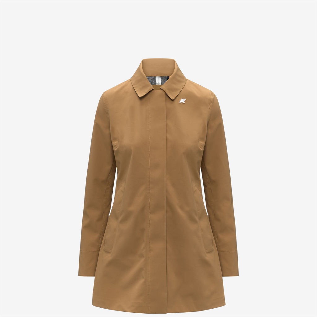 Jackets_Woman_MATHY BONDED JERSEY_Mid_Brown Bistre - Commercial 2