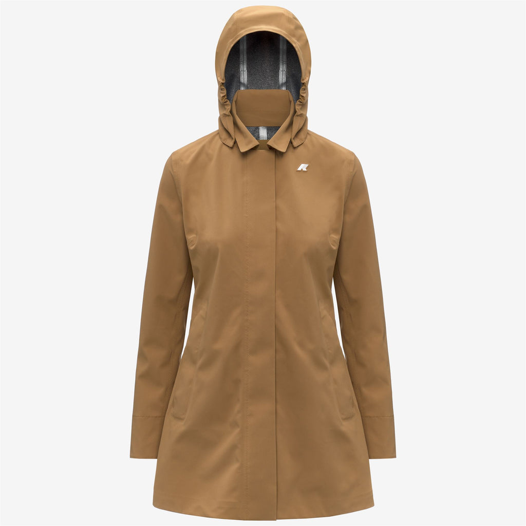 Jackets_Woman_MATHY BONDED JERSEY_Mid_Brown Bistre - Commercial 1
