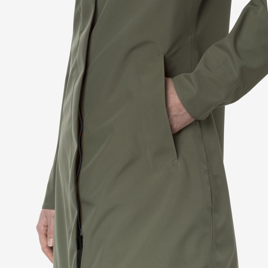 MATHY BONDED JERSEY Jackets Mid Woman GREEN LICHEN Adult XS Green Lichen