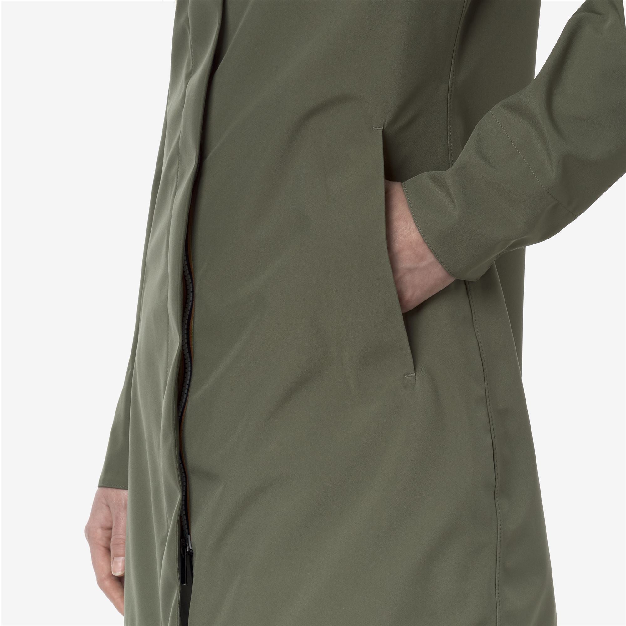 Jackets_WOMAN_MATHY BONDED JERSEY_Mid_Green Lichen - Commercial 7
