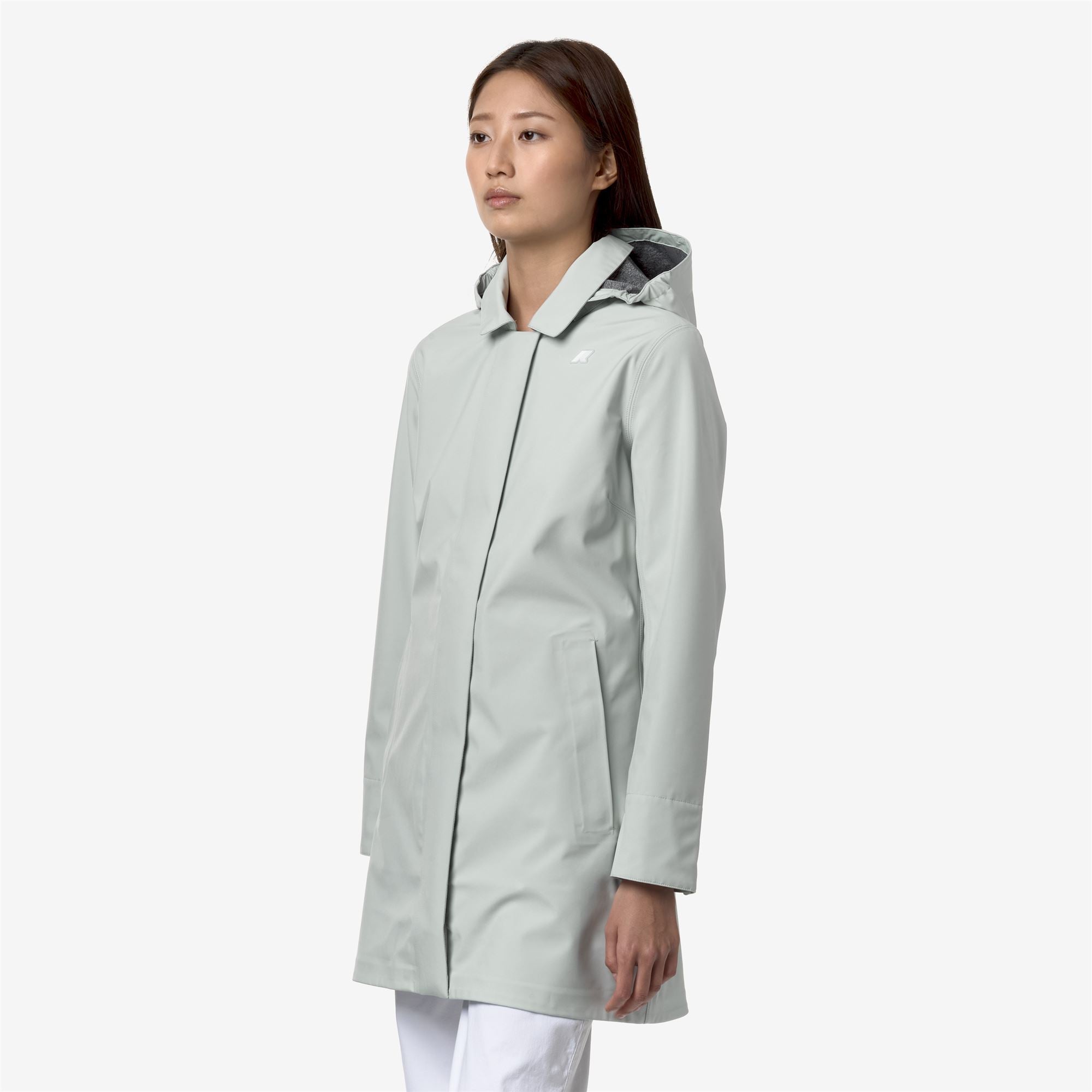 Jackets_Woman_MATHY BONDED JERSEY_Mid_Grey Sage - Commercial 5