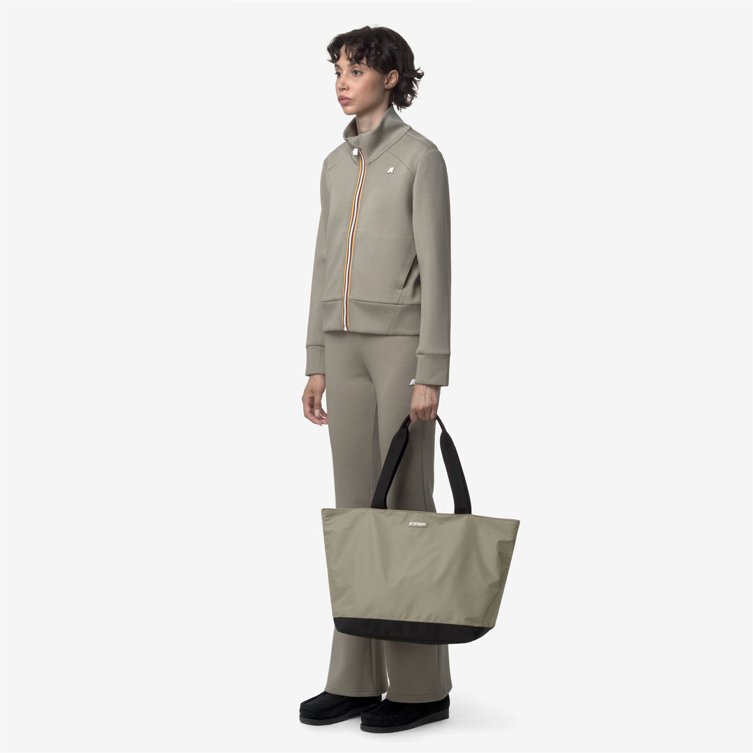 Borsa tote impermeabile unisex verde per gli spostamenti quotidiani main