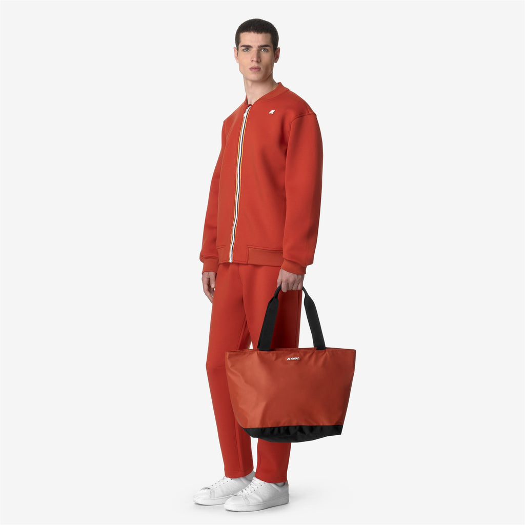 Bags_UNISEX_CLERE_Tote Bag_Red Pompeian - Commercial 6