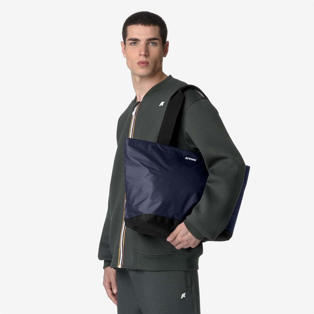 Bags_UNISEX_CLERE_Tote Bag_Blue Depth - Commercial 5