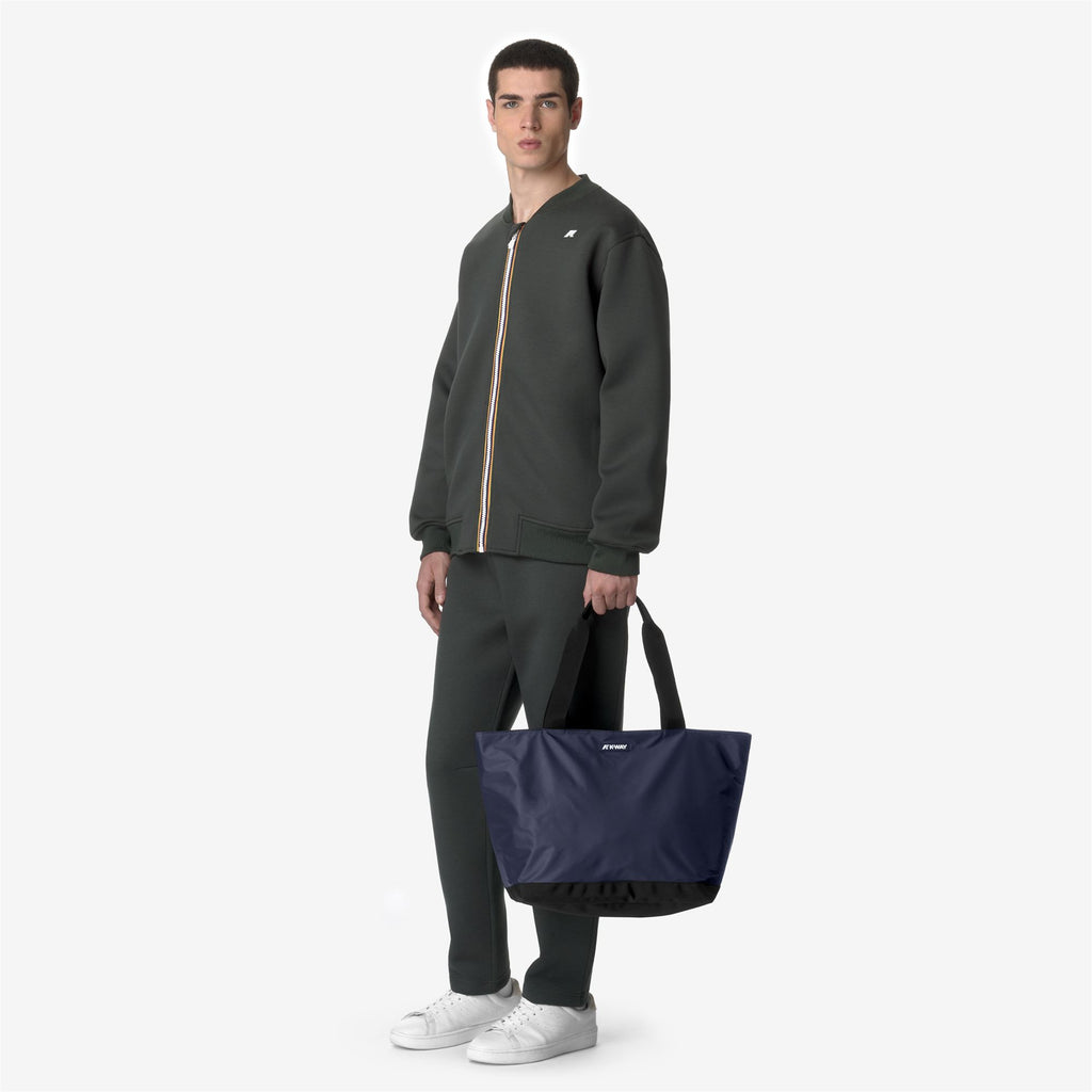 Bags_UNISEX_CLERE_Tote Bag_Blue Depth - Commercial 6