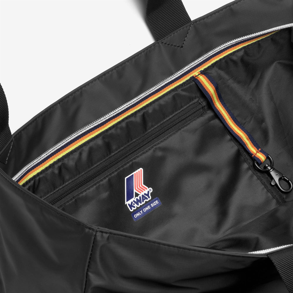 Black Grey Unisex Waterproof Tote Bag for Daily Commuting 02