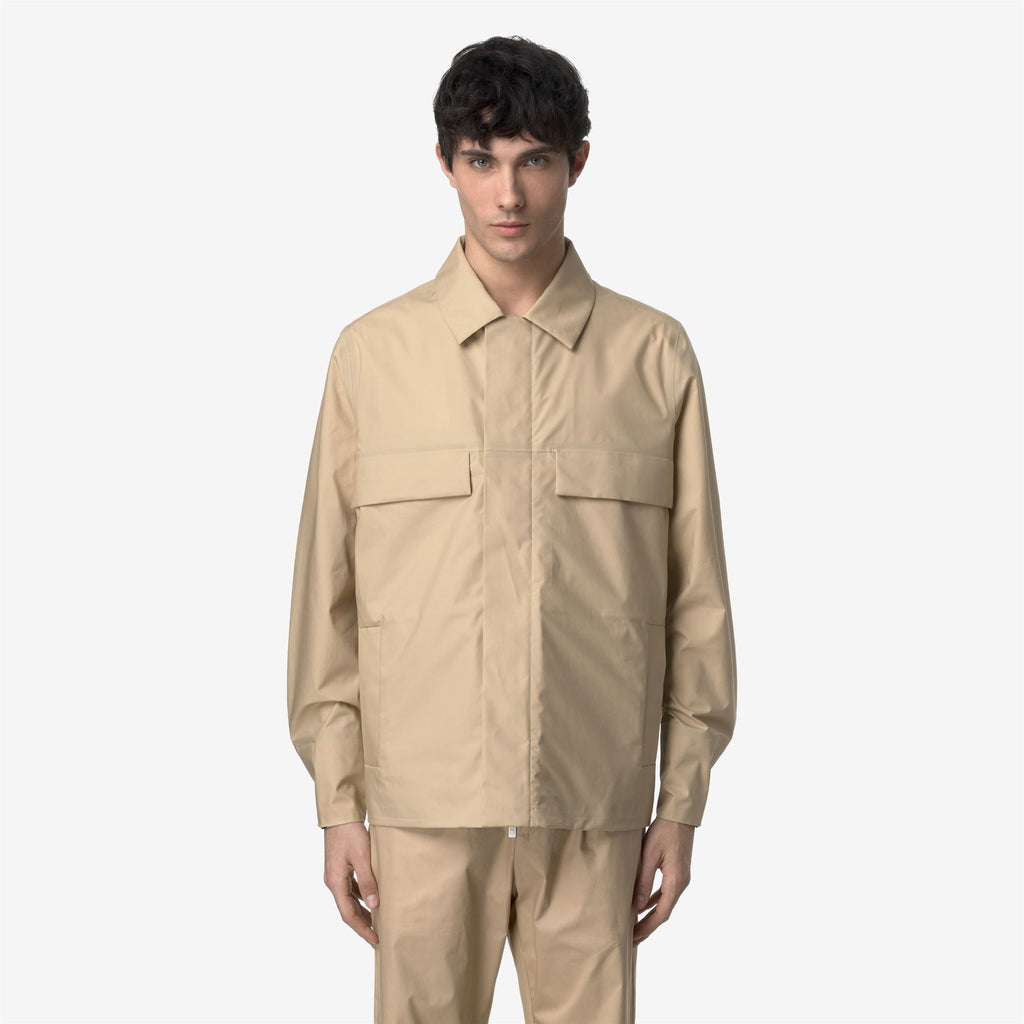 Jackets_MAN_ORION 3L POPLIN_Short_Beige Rope - BEIGE LT - Commercial 4