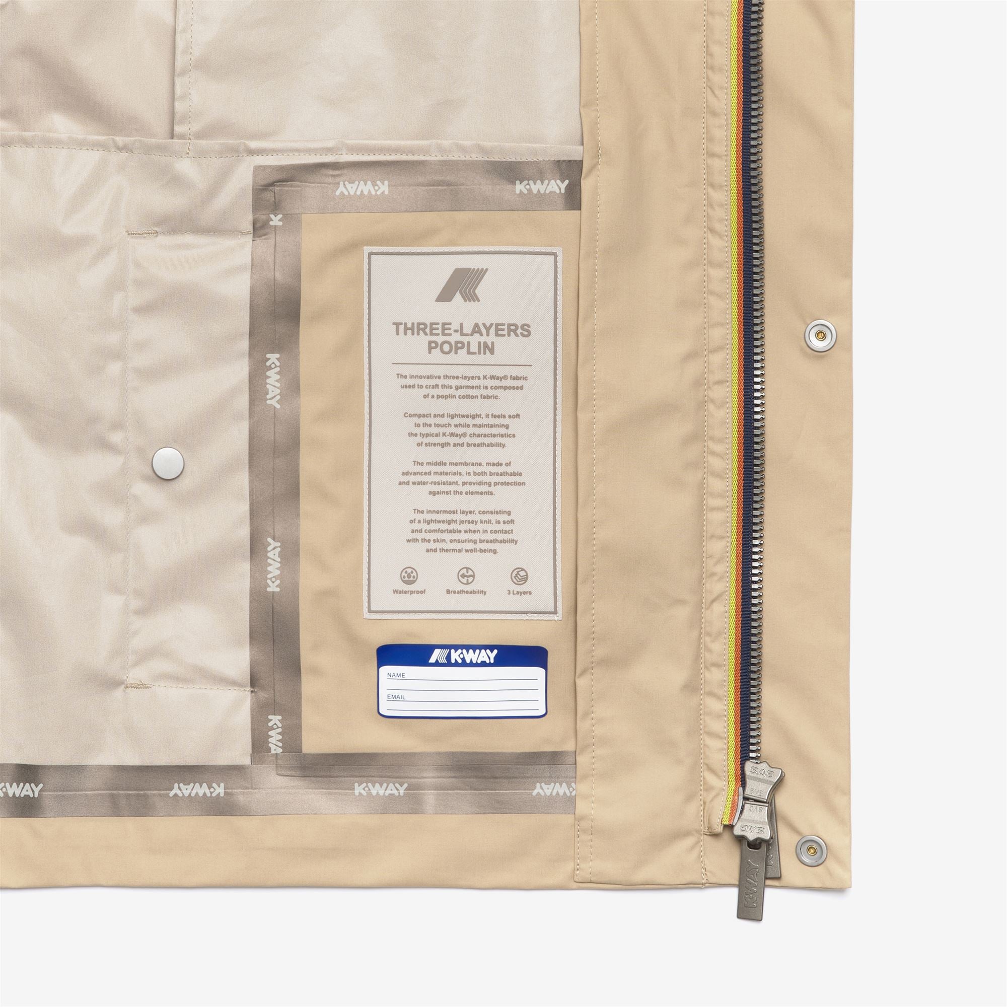 Jackets_MAN_ORION 3L POPLIN_Short_Beige Rope - BEIGE LT - Commercial 2