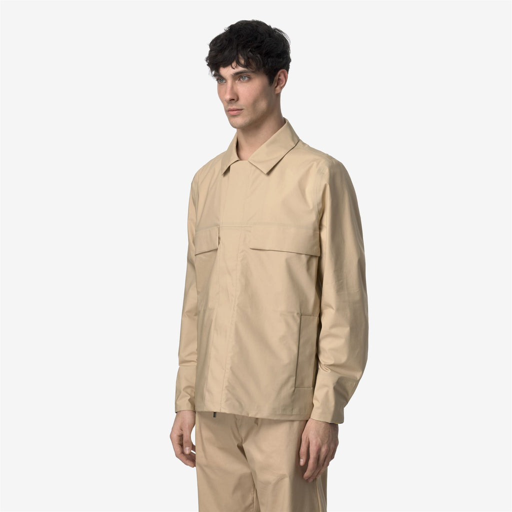 Jackets_MAN_ORION 3L POPLIN_Short_Beige Rope - BEIGE LT - Commercial 5