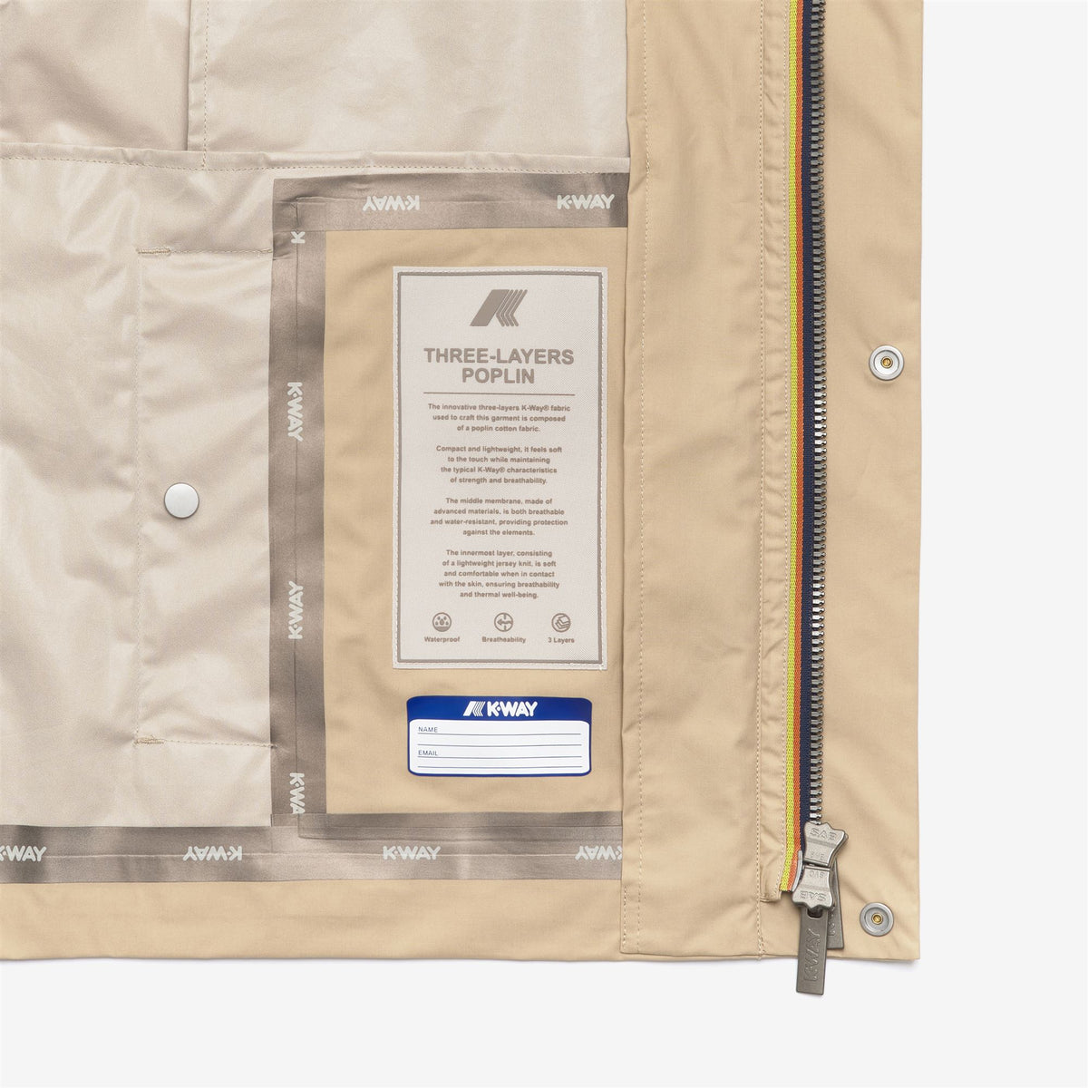 Jackets_MAN_ORION 3L POPLIN_Short_Beige Rope - BEIGE LT - Commercial 2