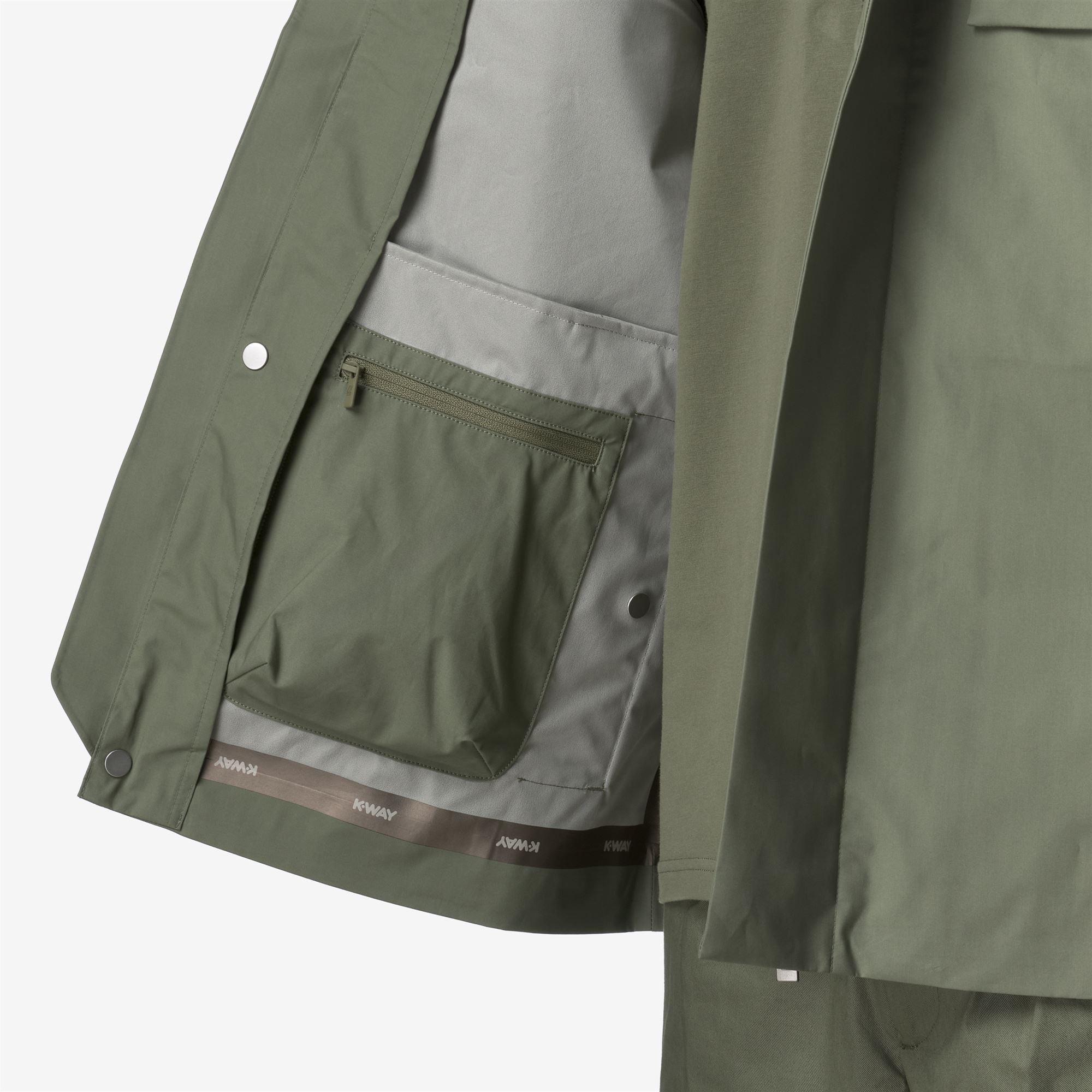 Jackets_MAN_ORION 3L POPLIN_Short_Green Lichen - BEIGE LT - Commercial 7