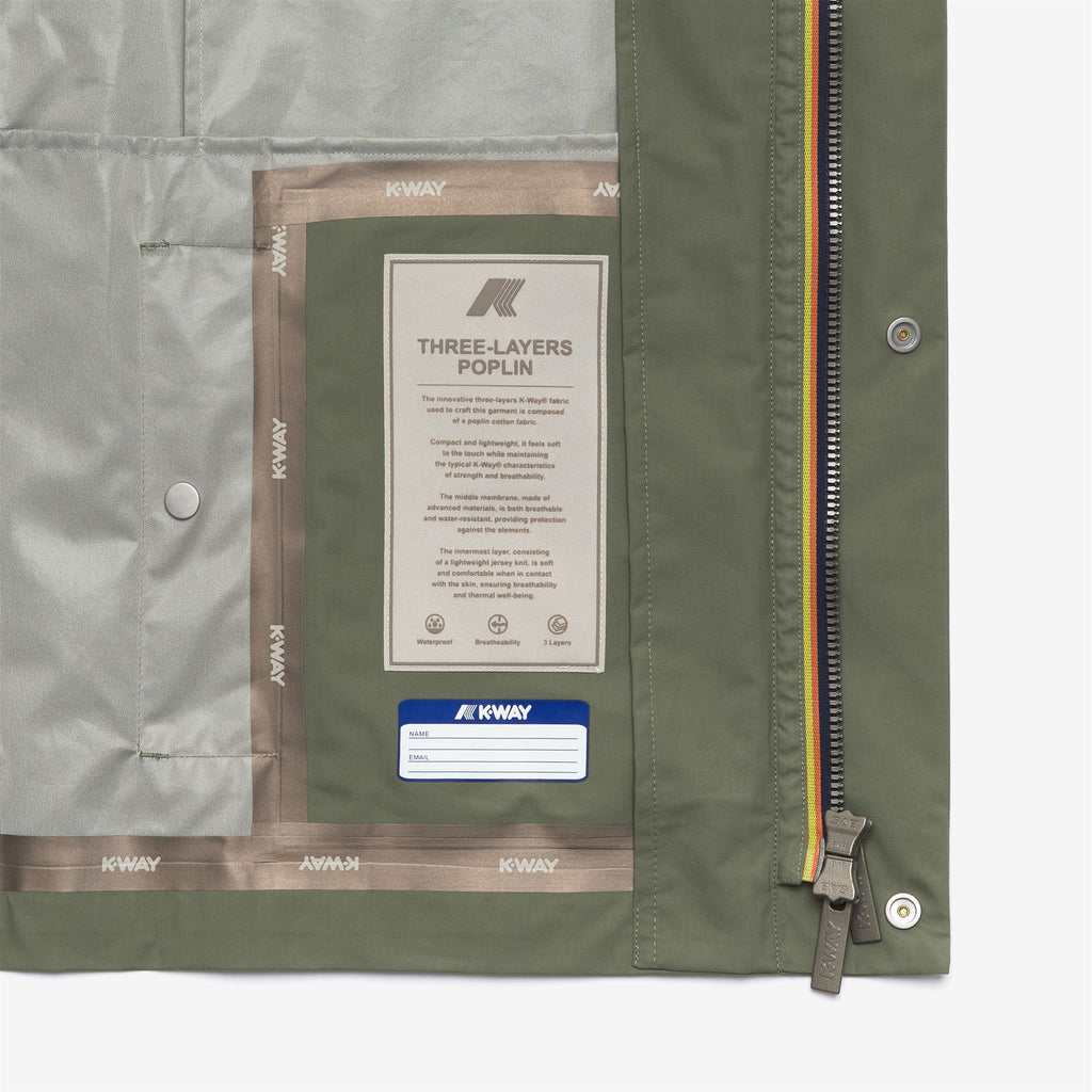 Jackets_MAN_ORION 3L POPLIN_Short_Green Lichen - BEIGE LT - Commercial 2